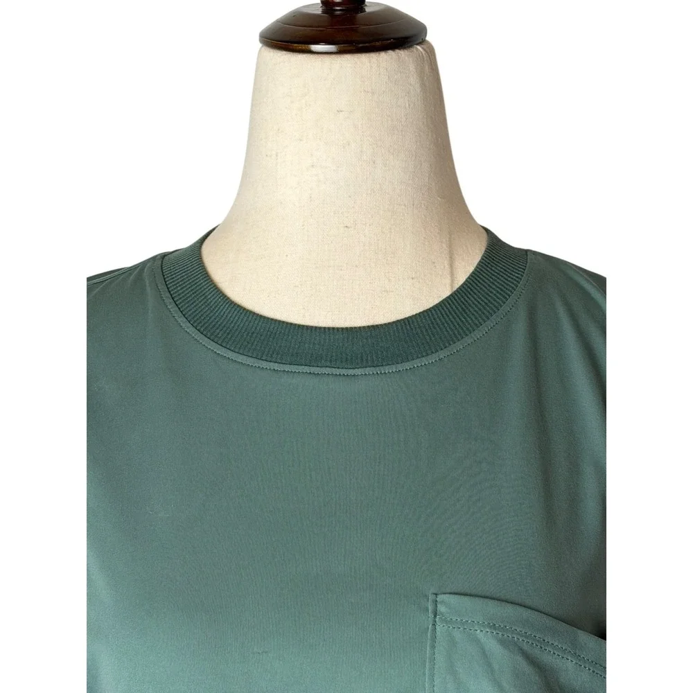 Free People Throwback Tank Women Small Green FP Movement‎ Athleisure Cropped